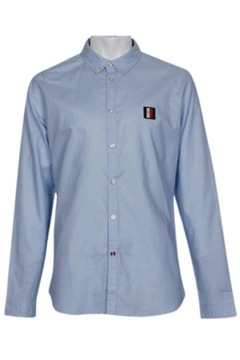 Tommy Hilfiger koszula męska niebieska 414 S