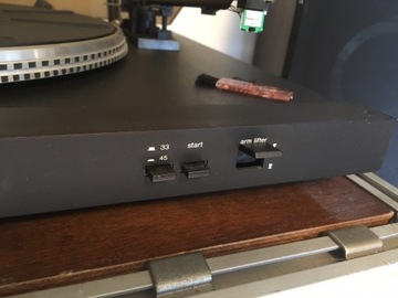 UNITRA Fonica GS-461 Hi Fi, картридж Audio Technica, эллиптический стилус