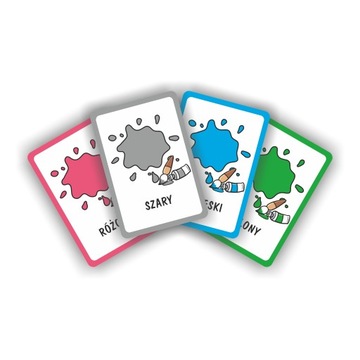 PLANSZE EDUKACYJNE - KOLORY - A5 (11 plansz)