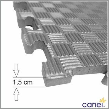 БОЛЬШОЙ ПЕННЫЙ ПАЗЛ ДЛЯ БАССЕЙНА - 1 м² - ТОЛСТЫЙ СПОРТИВНЫЙ КОВРИК - 1,5 см