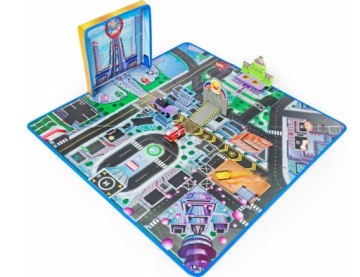 ПРИКЛЮЧЕНИЯ «ЩЕНЯЧИЙ ПАТРУЛЬ» ПО УЛИЦАМ ГОРОДА КОВРИКИ + пуф-волшебная коробочка «2 МАШИНЫ»