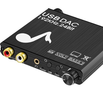 Цифровой коаксиальный ЦАП 192 кГц SPDIF ВКЛ.