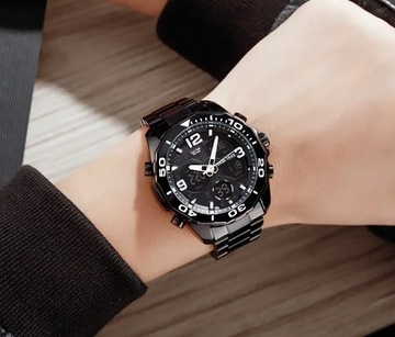 Zegarek SKMEI elektroniczny męski bransoleta