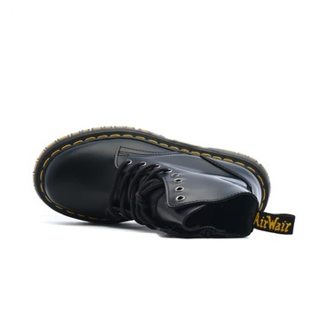 Glany Dr Martens Jadon, skórzane czarne damskie DM15265001 40