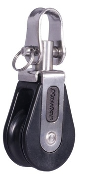 BLOK POJEDYNCZY 28 MM ŁOŻYSKOWANY Z KRĘTLIKIEM