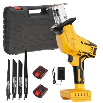 САБЕЛЬНАЯ ПИЛА ДЛЯ ДЕРЕВА МЕТАЛЛА АККУМУЛЯТОРНАЯ 21V 3000RPM 7500 MAH+2AKU