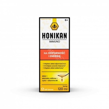 Honikan Immuno Syrop Na Odporność 120ml