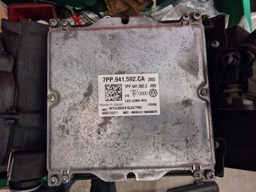 Audi Q7 II 2017 AUDI Q7 4M (2015-2024) przednie lampy kompletny komplet