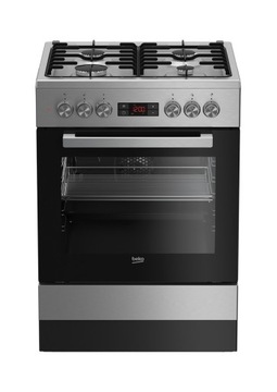 Газовая плита BEKO FSMT62321DXSS 60см класс А