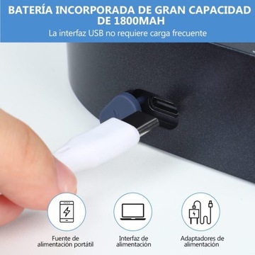 Электрический диспенсер для воды с зарядкой через USB (белый -1)