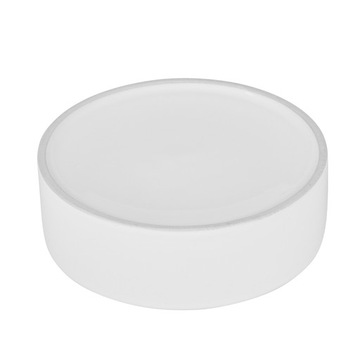 Белая керамическая сахарница с ложкой TADAR