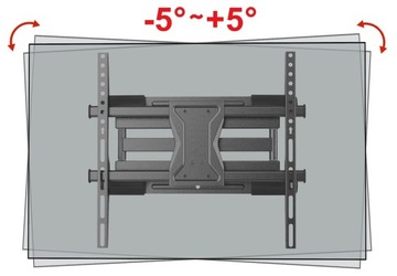 Сверхпрочный кронштейн для телевизора 50, 55, 65, 70, 75 дюймов, вешалка для телевизора с решеткой