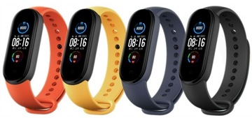 4 SZTUKI - ZESTAW OPASKA ZAMIENNA PASEK DO XIAOMI MI BAND 5/6/7