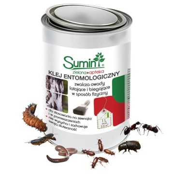 Klej Entomologiczny Zwalcza OWADY Lep Klej Do Drzew SUMIN 1l Skuteczny