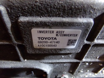 PRIUS III 1.8 HYBRID 14R 134KM STŘÍDAČ INVERTOR MĚNIČ G9200-47140