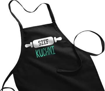 FARTUCH KUCHENNY Z NADRUKIEM Szef Kuchni