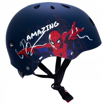 Dětská Cyklistická Sportovní Přilba Spiderman Spider-Man Velikost M 52-56 cm