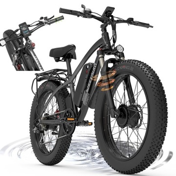 Rower elektryczny Cheevalry CF2000 MTB 1000W*2 Samsunga 48V 20Ah 49km/h PL