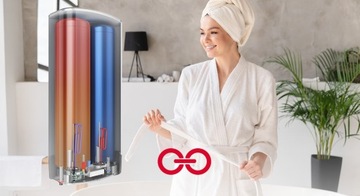 Podgrzewacz Wody Ariston Velis Dune 50 Bojler Elektryczny Płaski