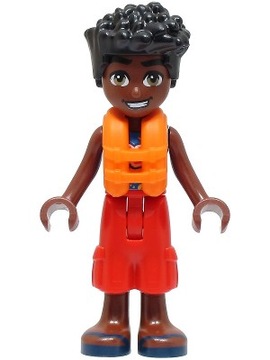 Lego Friends Figurka Minifigurka frnd659 Zac Chłopak Nowy