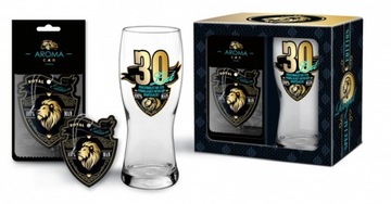 Szklanka Royal do piwa + zapach - 30 lat