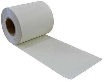 Taśma ogrodzeniowa PVC 35 m + 25 klipsów, RAL 7040
