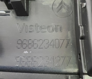 DEKOR RAMKA NAWIGACJI CITROEN C5 X7 9686234077