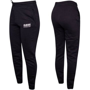 GUESS SPODNIE DAMSKIE DRESOW ALISHA PANTS BLACK rS