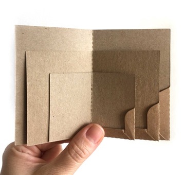 Mini teczki kraft 4x6 cm 6x8 cm 7x10 cm 30 szt lapbook kartek scrapbooking