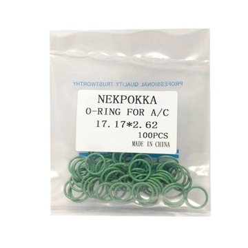 17.17*2.62mm R134a guma NBR O-uszczelki pierścieni