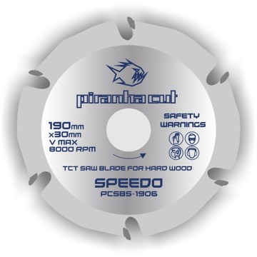 Tarcza do cięcia drewna SPEEDO 190MM
