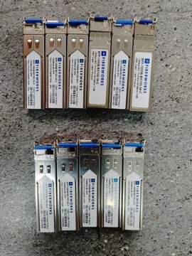 Moduł SFP FiberWorks 1,25Gbps TX1310/RX1490nm 11db