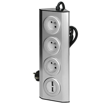 Мебельная розетка, кухонная розетка с зарядным устройством USB, монтаж