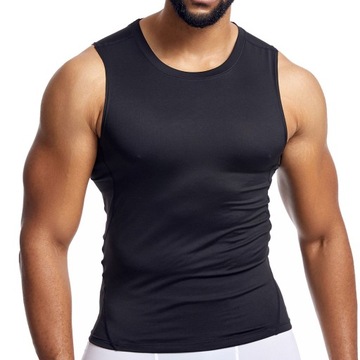 Men Compression Sport Skinny Vest Tight Tank Top S