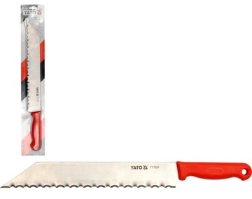 YATO NÓŻ CIĘCIA IZOLACJI WEŁNY WATY MINERALNEJ 480mm STYROPIANU YT-7624