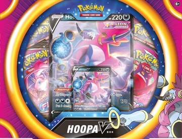 POKEMON KARTY TRADING CARD GAME V BOX HOOPA