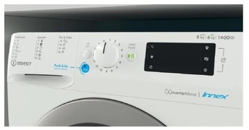 Стиральная машина с сушкой INDESIT BDE 86435 9EWS EU