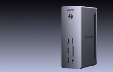 Угргггргн U710 Docking Station, 2x Thunderbolt 4, Displayport 8K 30 Гц,