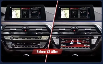 BMW 5 G30 G31 PANEL AUTORÁDIO KLIMA KLIMATIZACE 6834435