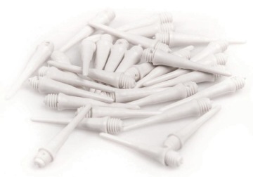 Насадки для дартса, белые, 24 шт.