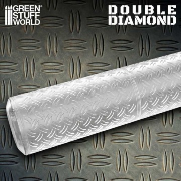 Валик Rolling Pin Double Diamond для нанесения миниатюрных текстур
