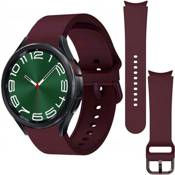 Pasek BORDO do Galaxy Watch 6 Classic 43/47mm