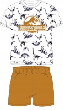 PIŻAMA CHŁOPIĘCA JURASSIC WORLD KR RĘKAW 134/140