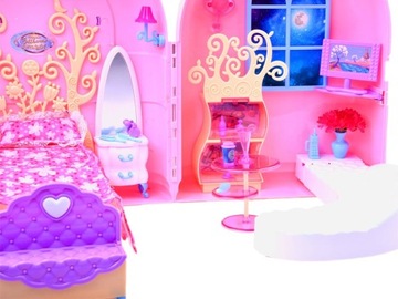 РАСШИРЯЕМЫЙ ДОМ В ЧЕМОДАНЕ ДЛЯ КУКЛ МЕБЕЛЬ ДЛЯ ГОСТИНОЙ