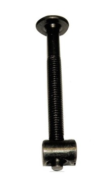 1 szt ŚRUBY ŚRUBKI DO ŁÓŻECZKA czarne 8.5cm