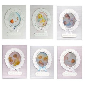 KARTKA NA CHRZEST DZIECKA OKOLICZNOŚCIOWA ŁADNA