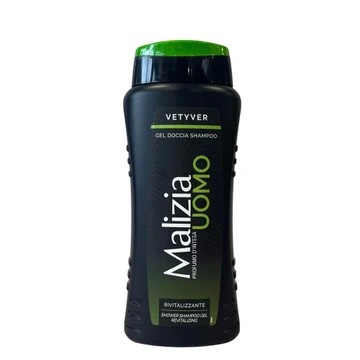 Malizia Żel pod prysznic Doccia/Shampoo Uomo Vetyverml Malizia