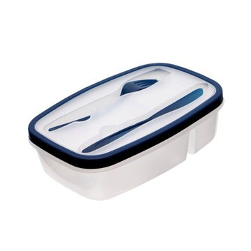 POJEMNIK NA ŻYWNOŚĆ LUNCHBOX + sztućce 1,1L PJ109