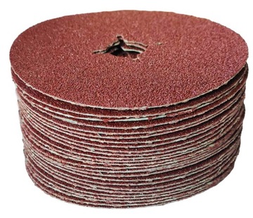 DYSK FIBROWY 125 TARCZA FIBROWA FIBRA DO SZLIFIERKI P80 25szt