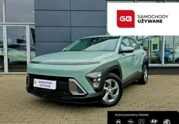 Hyundai Kona I Crossover Facelifting 1.0 T-GDI 120KM 2023 Hyundai Kona 1.0 PB 120KM SMART M6 Salon PL Serwis ASO Gwarancja Producenta